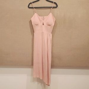 VIX Linen Dress Dusty Rose size Medium NWOT